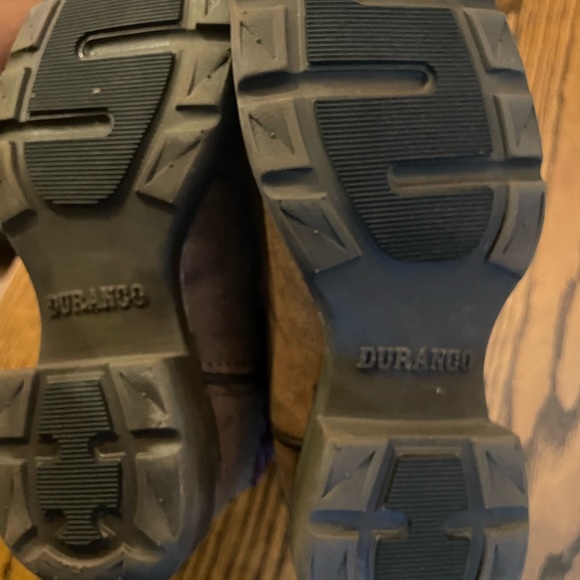 Durango Pink and Brown Western Boots - Picture 6 of 9